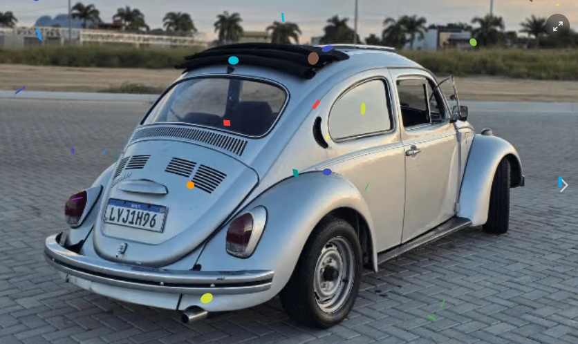 Fusca Prata entregue pela Auto Retrô Clássicos